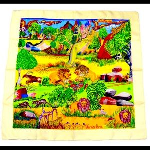 Hermès Numba Mountain Silk Scarf & Gift Box